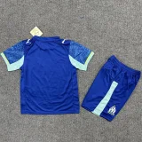 2025-26 Marseille Third Kids Soccer Jersey