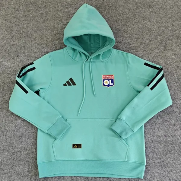 2025-26 Lyon Light green Hoody 浅绿色(加绒)