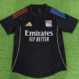 2025-26 Lyon Black Player Version Training shirts