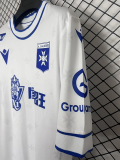 2025-26 Auxerre Home Fans Soccer Jersey