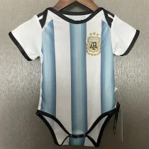 26-27 Argentina Blue White Baby Infant Crawl Suit
