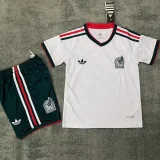 26-27 Mexico Away Kids Soccer Jerse