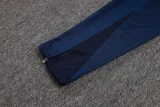 25-26 PSG Royal blue Half Pull Tracksuit #B2566(半拉链