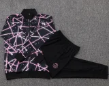 25-26 PSG Jordan Black Jacket Tracksuit #A2556