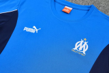 25-26 Marseille Lake blue Training Short Suit