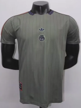 2025-26 Bayern Green Grey Casual Edition Player Version Training shirts