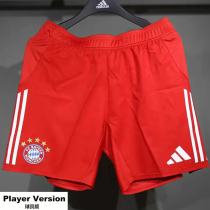 2025-26 Bayern Home Player Version Shorts Pants (High Quality)(球员短裤)
