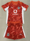 2025-26 Dortmund Orange Goalkeeper Kids Soccer Jersey