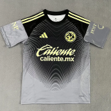 25-26 Club America Black Grey GoalKeeper Soccer Jersey