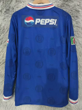 1998-1999 Cruz Azul Home Long Sleeve Retro Soccer Jersey