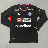 25-26 Cruz Azul Black Goalkeeper Long Sleeve Soccer Jersey (长袖)