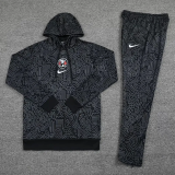 25-26 Club America Black Hoodie Tracksuit