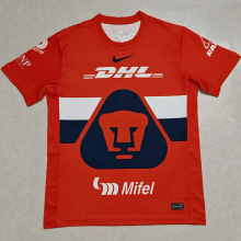 25-26 Pumas UNAM Orange Red Goalkeeper Soccer Jersey