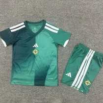 26-27 Northern Ireland Home Kids Soccer Jersey