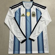 26-27 Argentina Home Long Sleeve Soccer Jersey (长袖)