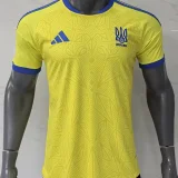 26-27 Ukraine Home Fans Soccer Jersey