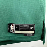 25-26 Dallas Mavericks FLAGG #32 Green Retro Top Quality Hot Pressing NBA Jerseyey
