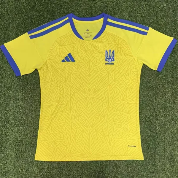 26-27 Ukraine Home Fans Soccer Jersey