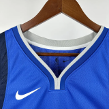 22-23 Dallas Mavericks RUSSELL #5 Blue Top Quality Hot Pressing NBA Jersey(V领)
