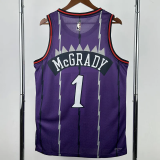 25-26 Raptors McGRADY #1 Purple Retro Top Quality Hot Pressing NBA Jersey