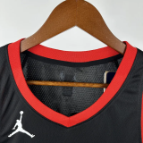 23-24 Rockets DURANT #35 Black Top Quality Hot Pressing NBA Jersey (Trapeze Edition)飞人版