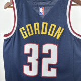 22-23 Nuggets GORDON #32 Royal blue Top Quality Hot Pressing NBA Jersey