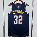 22-23 Nuggets GORDON #32 Royal blue Top Quality Hot Pressing NBA Jersey