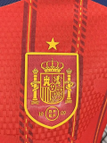 26-27 Spain Home Long Sleeve Player Version Soccer Jersey (长袖球员)