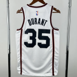 24-25 ROCKETS DURANT #35 White City Edition Top Quality Hot Pressing NBA Jersey