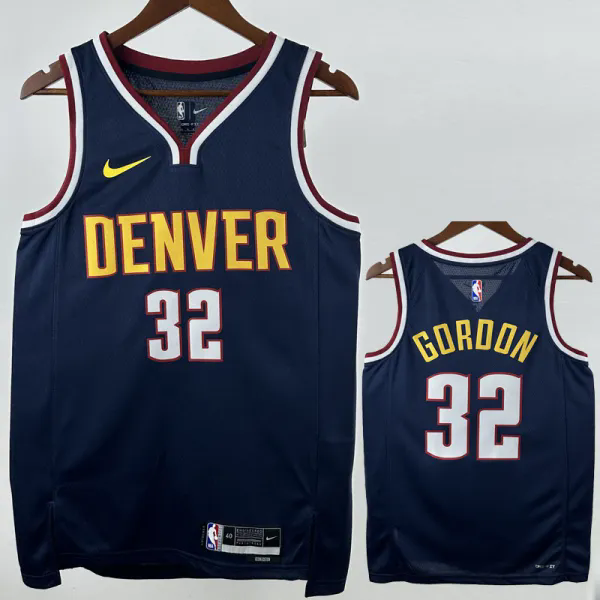 22-23 Nuggets GORDON #32 Royal blue Top Quality Hot Pressing NBA Jersey