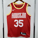 ROCKETS DURANT #35 Red Retro Top Quality Hot Pressing NBA Jersey