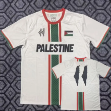 25-26 Palestine White Special Edition Training shirts 英文版