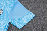 25-26 Man City Light blue Training Short Suit #D25219