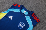 25-26 ARS Fancy blue Tank top and shorts suit #D25218