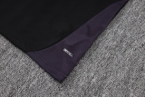 25-26 Man City Black Tank top and shorts suit #D25229