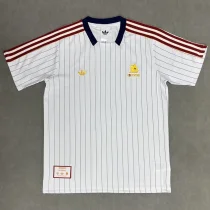25-26 Roma White Casual Edition Fans Training shirts