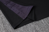 25-26 Man City Black Tank top and shorts suit #D25229