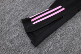 25-26 ARS Black Half Pull Tracksuit #B25116(半拉链)