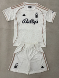 25-26 Nottingham Forest Away Kids Soccer Jersey