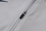 25-26 TOT Light gray Half Pull Tracksuit #B25117(半拉链)
