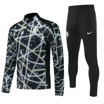 25-26 CHE Black Half Pull Tracksuit (半拉链)