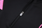 25-26 ARS Black Half Pull Tracksuit #B25116(半拉链)