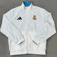 25-26 RMA White & Lake Blue Double Sided Windbreaker (双面风衣)