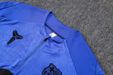 25-26 RMA Grey white Half Pull Tracksuit #B25114(半拉链)
