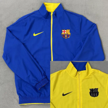 25-26 BAR Blue & Yellow Double Sided Windbreaker (双面风衣)