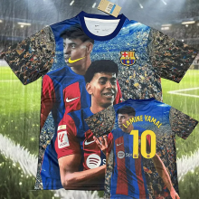 25-26 BAR LAMINE YAMAL #10 Special Edition Training shirts
