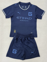 25-26 Girona Third Kids Soccer Jersey