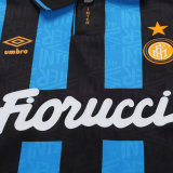 1992-1994 INT Home Kids Retro Soccer Jersey