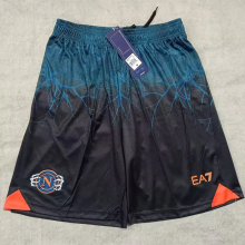 25-26 Napoli Black Blue Shorts Pants