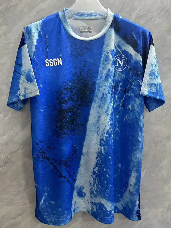 25-26 Napoli Blue Grey Training Shirts